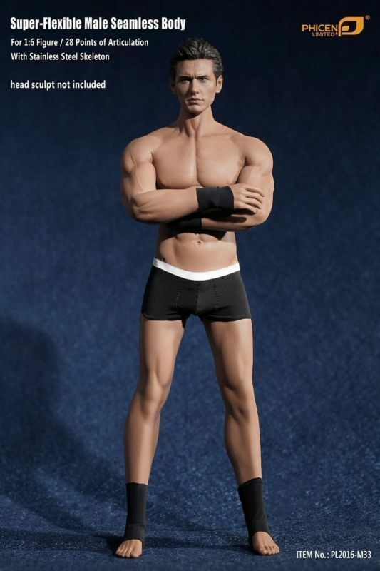 Figura de acción juguetes 1/6 TBLeague PHICEN M30 M31 M32 M33 M34 M35 cuerpo masculino 12"" - Imagen 46 de 63