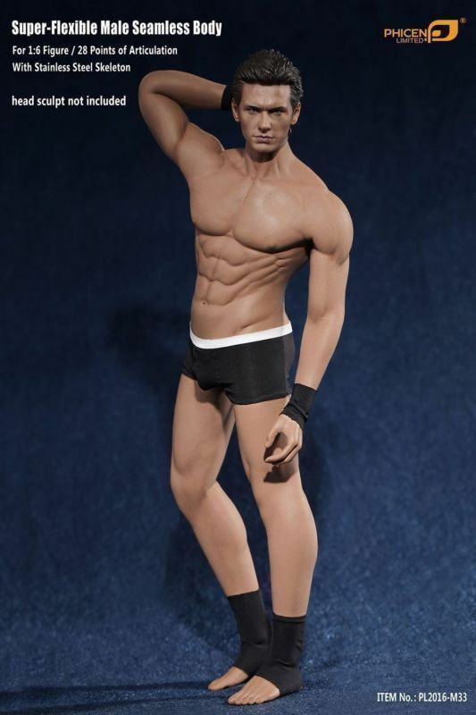 Figura de acción juguetes 1/6 TBLeague PHICEN M30 M31 M32 M33 M34 M35 cuerpo masculino 12"" - Imagen 47 de 63