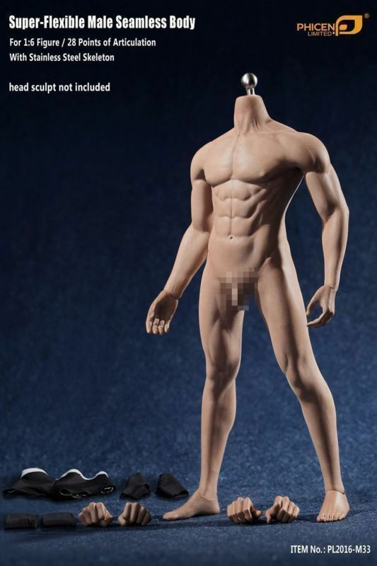 Figura de acción juguetes 1/6 TBLeague PHICEN M30 M31 M32 M33 M34 M35 cuerpo masculino 12"" - Imagen 48 de 63