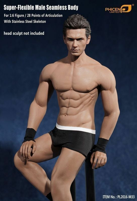 Figura de acción juguetes 1/6 TBLeague PHICEN M30 M31 M32 M33 M34 M35 cuerpo masculino 12"" - Imagen 50 de 63