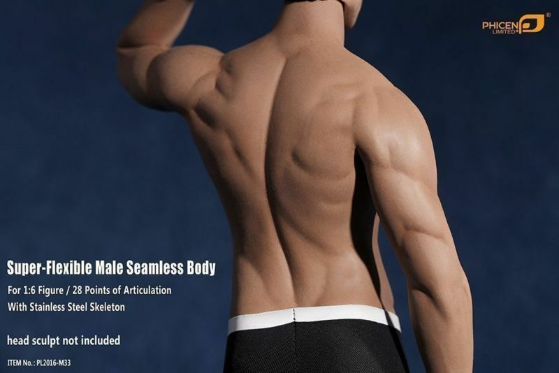 Figura de acción juguetes 1/6 TBLeague PHICEN M30 M31 M32 M33 M34 M35 cuerpo masculino 12"" - Imagen 51 de 63