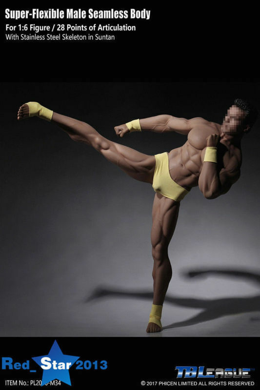 Figura de acción juguetes 1/6 TBLeague PHICEN M30 M31 M32 M33 M34 M35 cuerpo masculino 12"" - Imagen 55 de 63