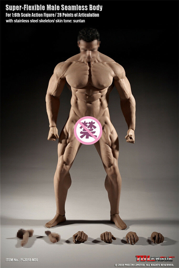 Figura de acción juguetes 1/6 TBLeague PHICEN M30 M31 M32 M33 M34 M35 cuerpo masculino 12"" - Imagen 58 de 63