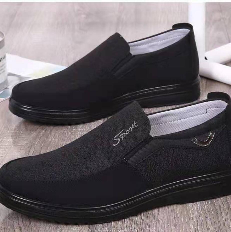 Leather Loafers Moccasins Shoes Breathable Driving Slip on Casual Shoes Sz Mens - Picture 8 of 8