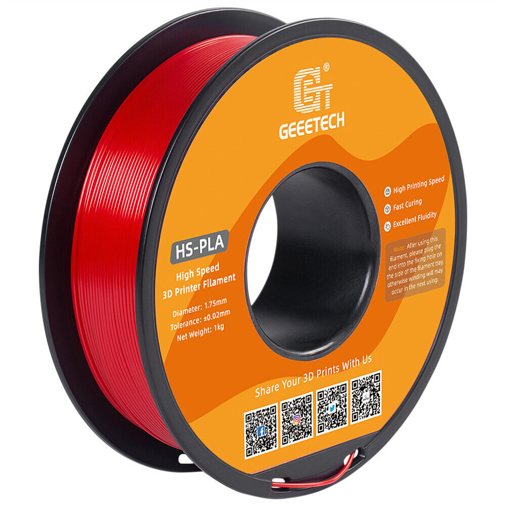 Geeetech HS-PLA 3D Printer Filament 1.75mm 1kg High Speed Printing consumables - Picture 16 of 17