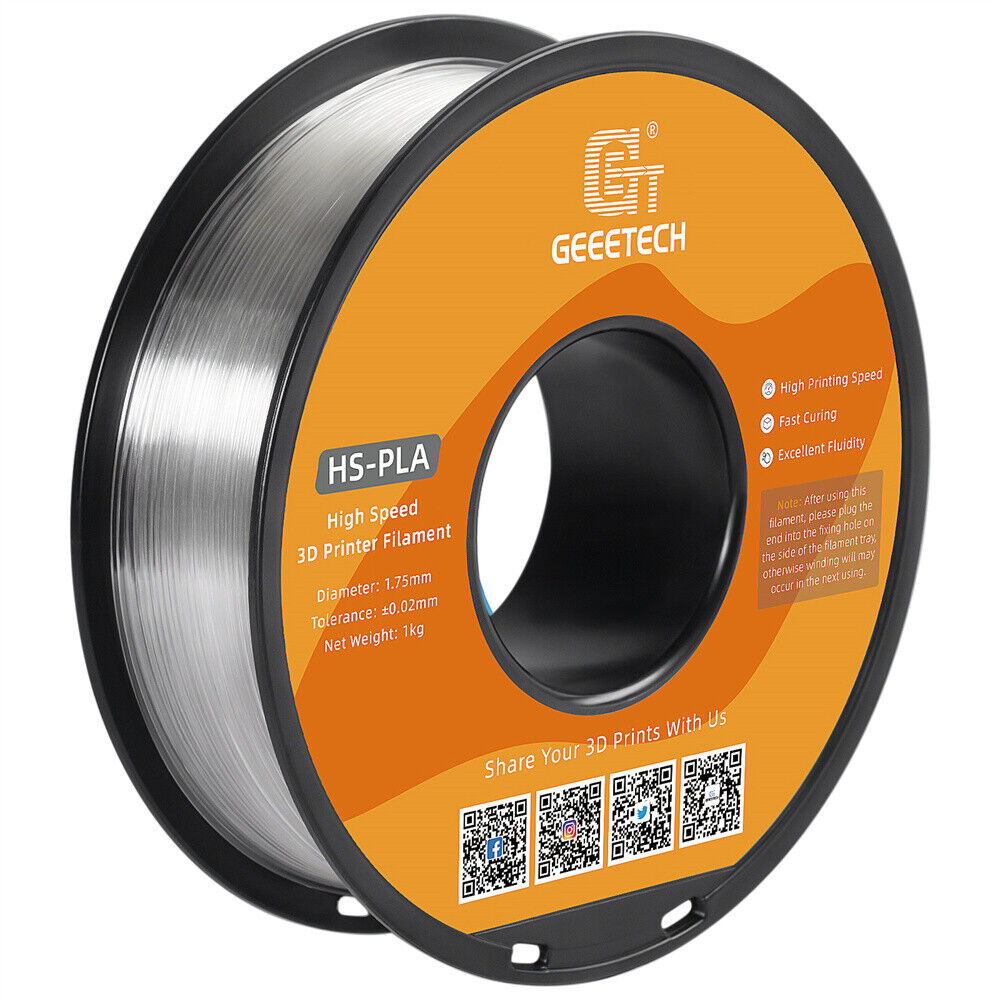 Geeetech HS-PLA 3D Printer Filament 1.75mm 1kg High Speed Printing consumables - Picture 14 of 17