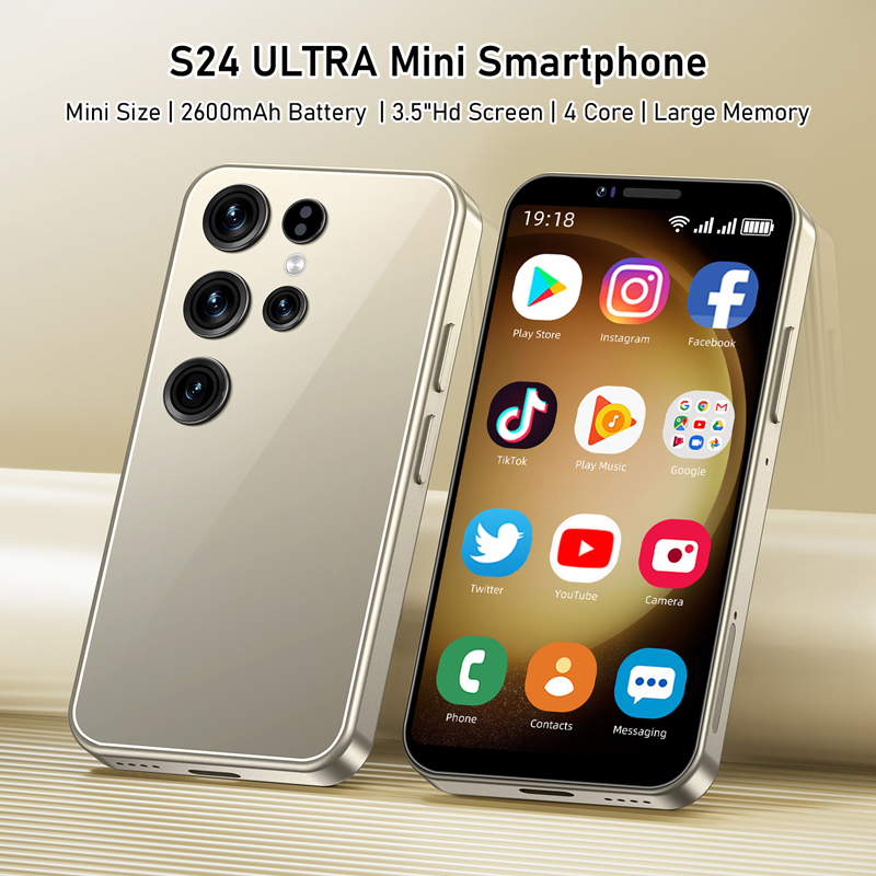 Unlocked Mini Android Smartphone 2GB+16GB 3.5" Mobile Cell Phones Face ID Wifi