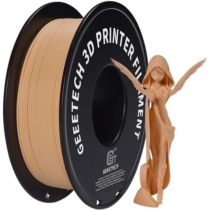 Geeetech 3D Printer Filament PLA 1.75mm 1kg/Spool Matte Color Frosted Texture US