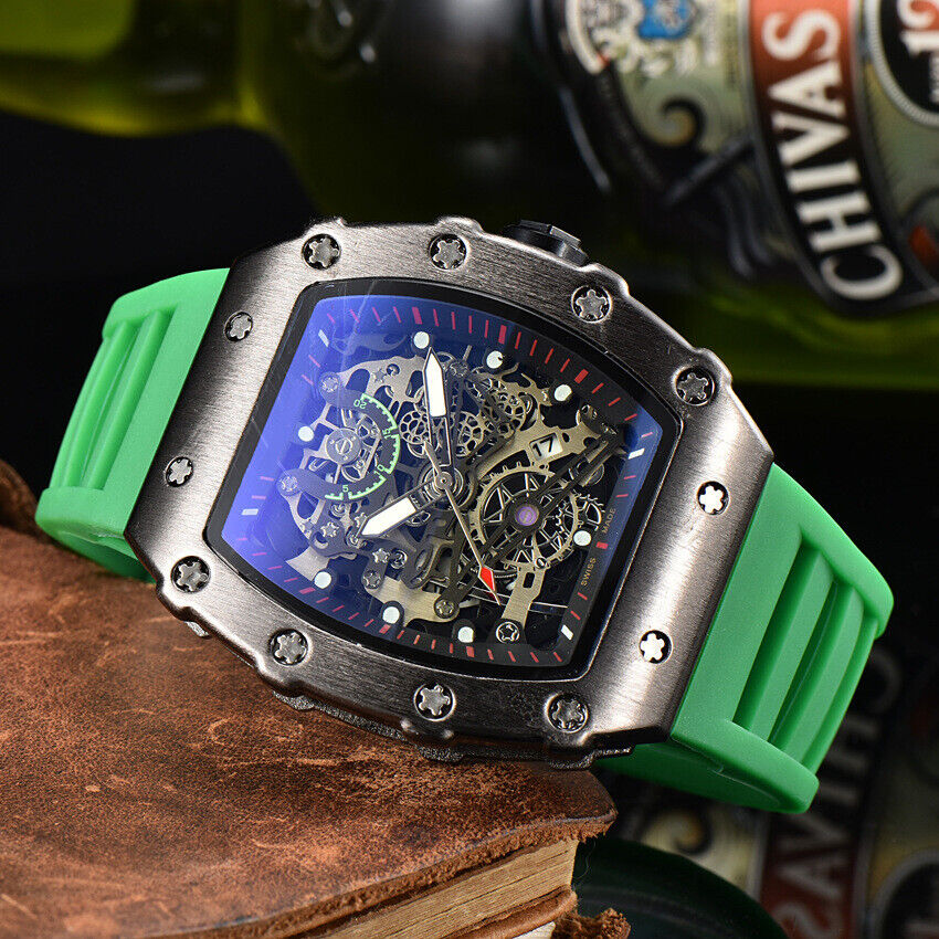 Richard Technolo Sense of mechanical hierarchy Business quartz men's watch NEW!! - Picture 29 of 47