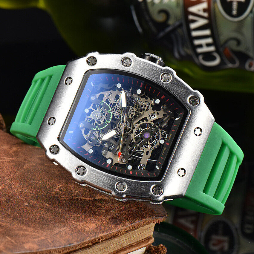 Richard Technolo Sense of mechanical hierarchy Business quartz men's watch NEW!! - Picture 43 of 47