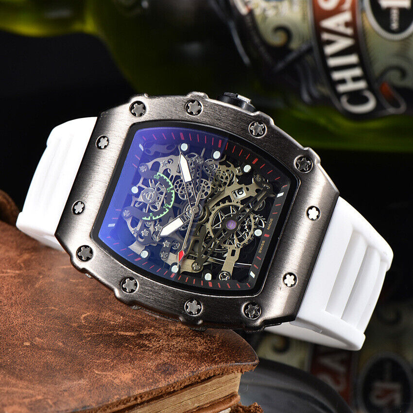 Richard Technolo Sense of mechanical hierarchy Business quartz men's watch NEW!! - Picture 45 of 47