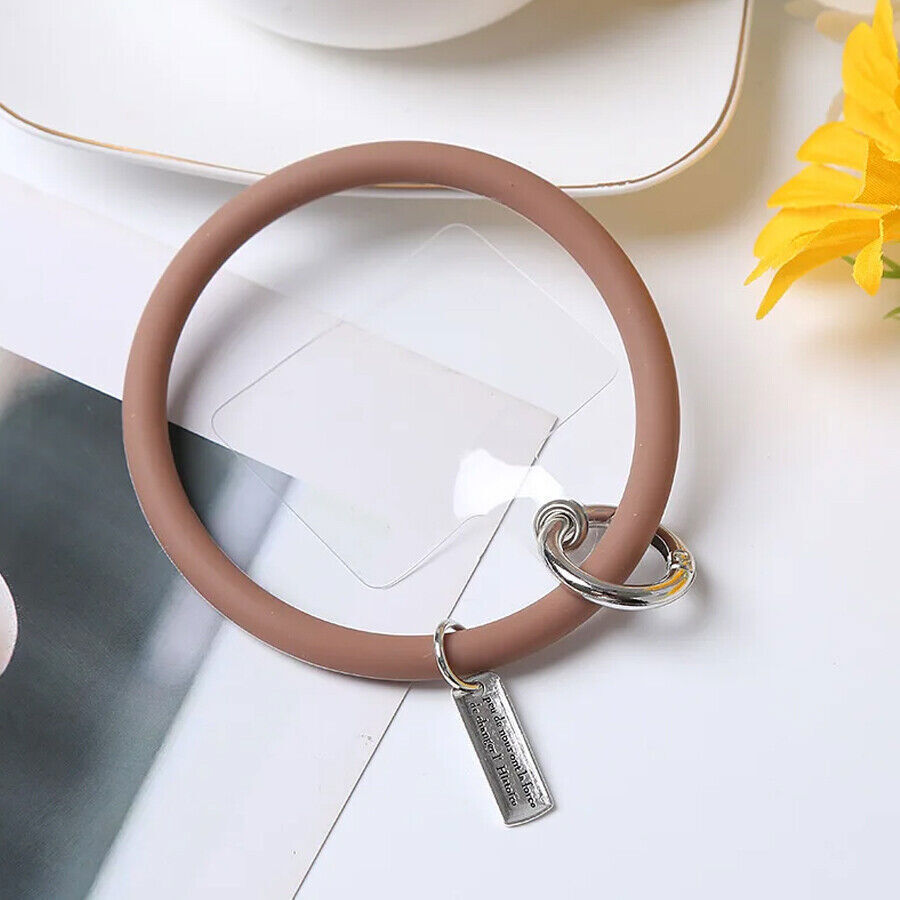 Universal Hanging Ring Mobile Phone Silicone Lanyard Strap Anti-Lost Bracelet - 第 21/23 張圖片