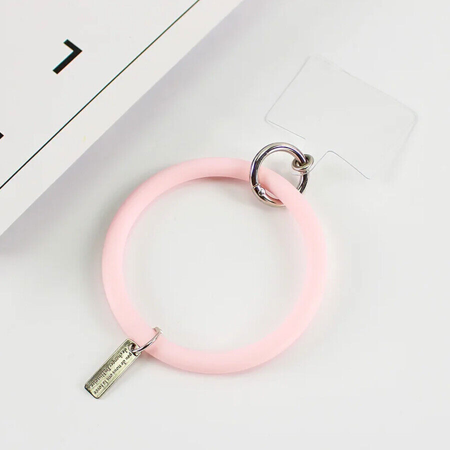 Universal Hanging Ring Mobile Phone Silicone Lanyard Strap Anti-Lost Bracelet - 第 19/23 張圖片