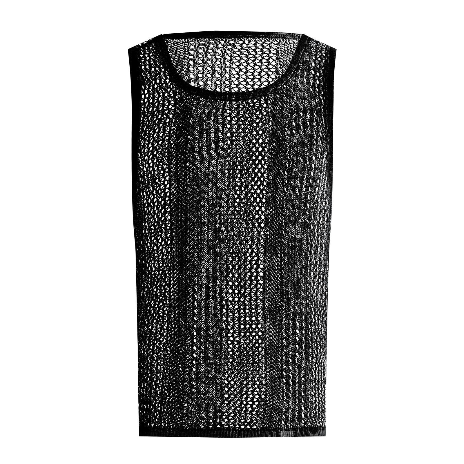 Mens Tank Top Shirts Comfortable Breathable Casual Summer Sleeveless Knit Vest