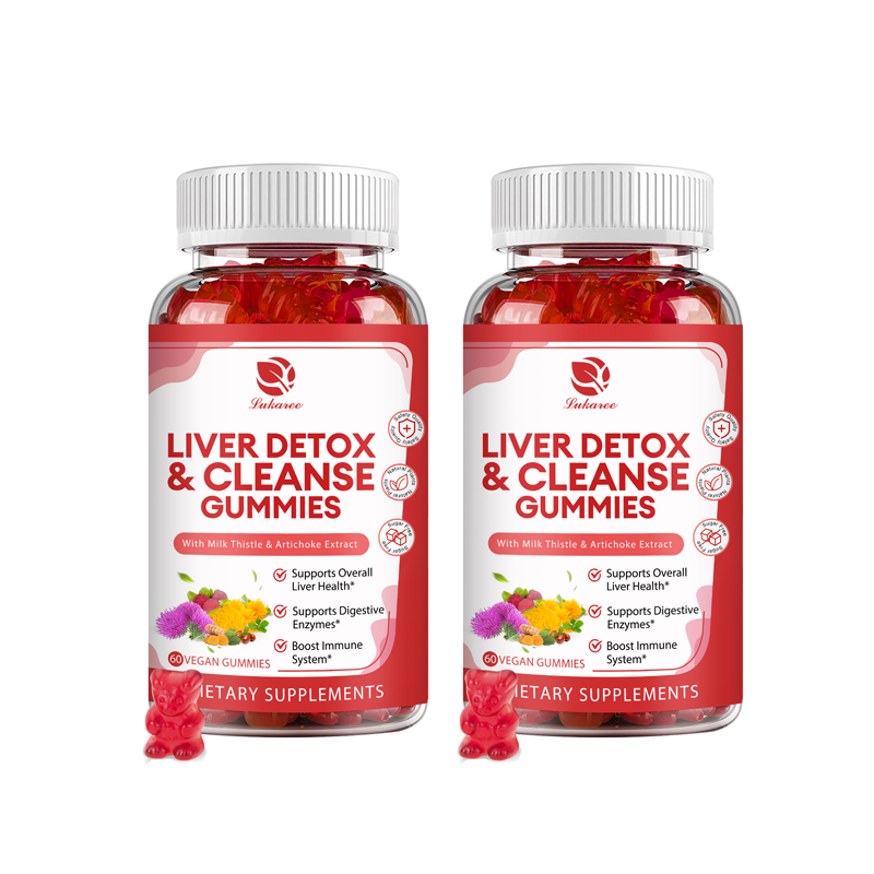 Liver Detox Gummies -Liver Health Supplements, Immune Support -with Milk Thistle