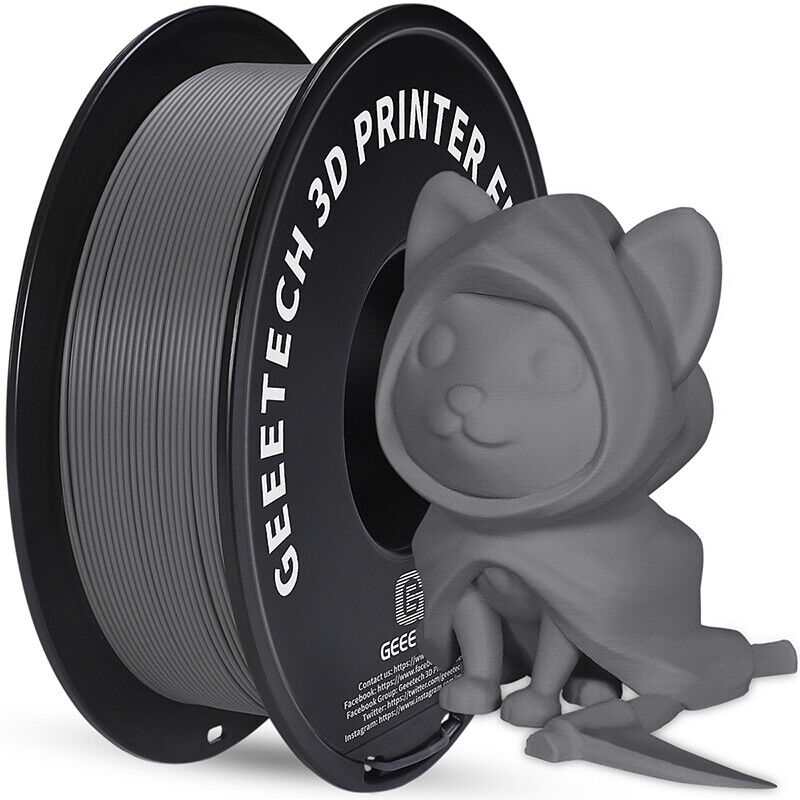 【Buy 3 Get 1 Free,Add 4】GEEETECH 3D Printer Filament PLA/ABS+/PETG/TPU 1.75mm1KG