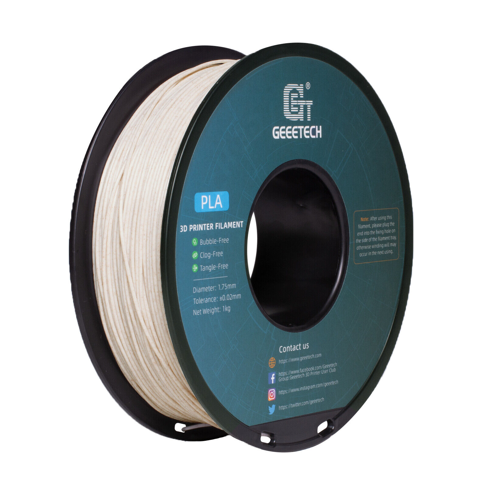 【Buy 3 Get 1 Free,Add 4】GEEETECH 3D Printer Filament PLA/ABS+/PETG/TPU 1.75mm1KG