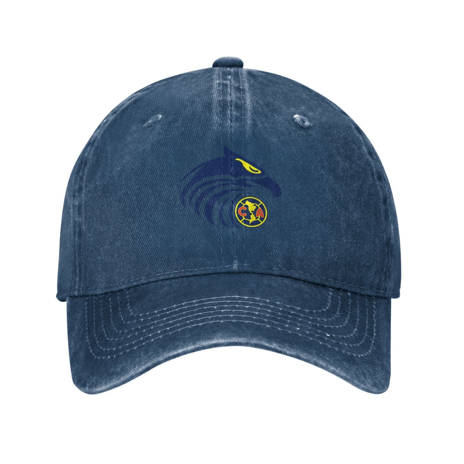 Torn Club America Logo Trucker Adjustable Baseball Caps Unisex Denim Hats