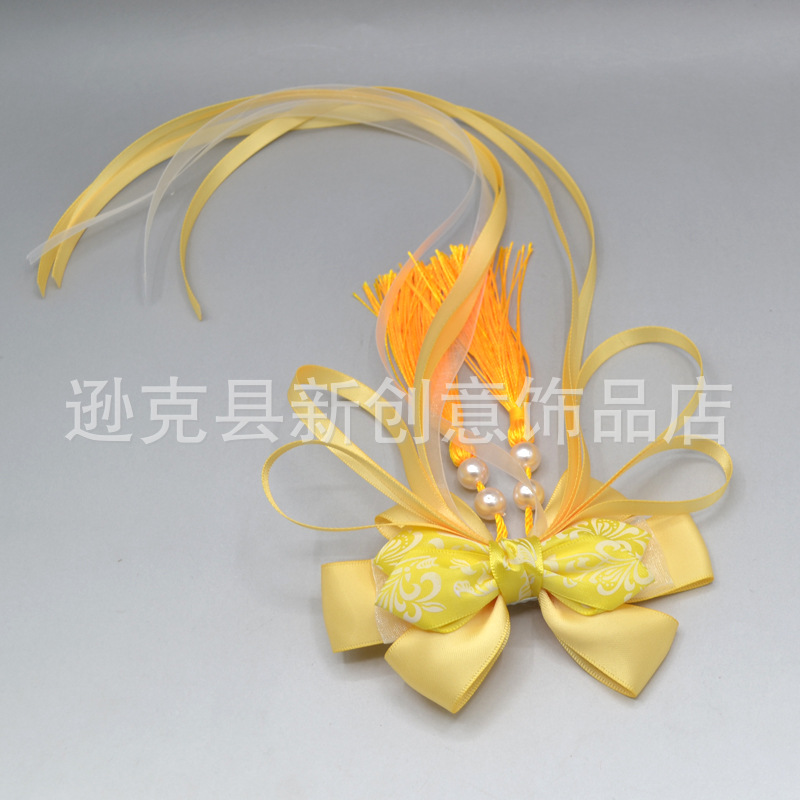 Hanfu  Accessories Ethnic  Ancient Costume Headwear Long Ribbon Girl Hair Clip