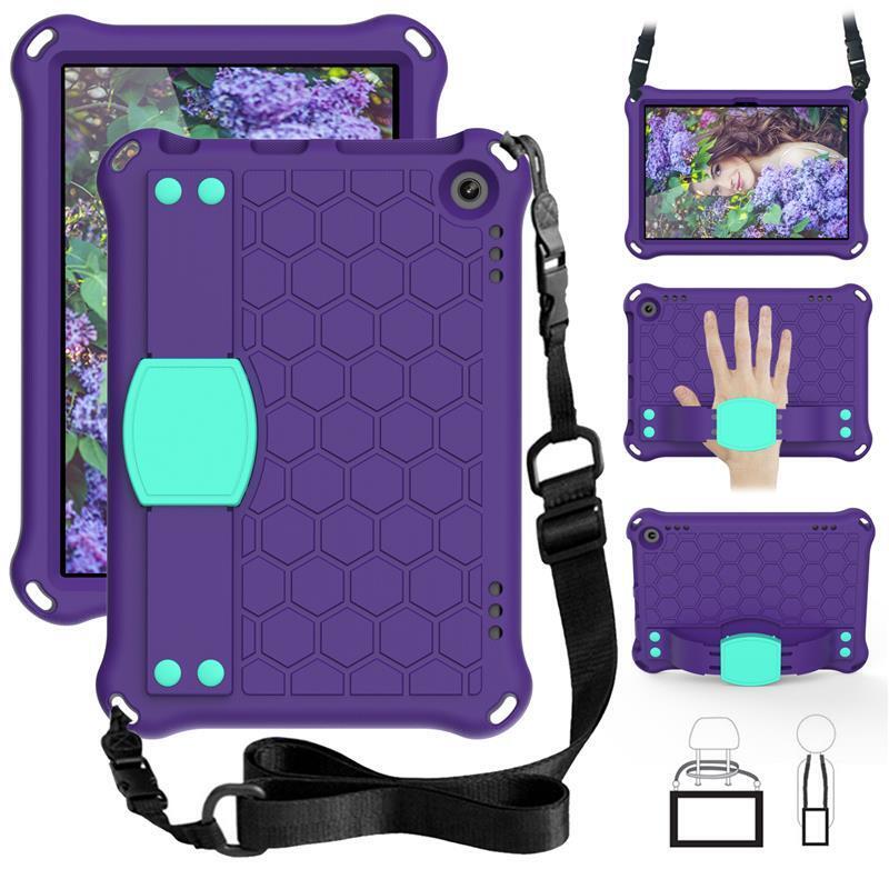 For Amazon Kindle Fire HD 8 Plus 10th 12th Kid Stand Case Cover ShockProof Strap - Picture 18 of 24