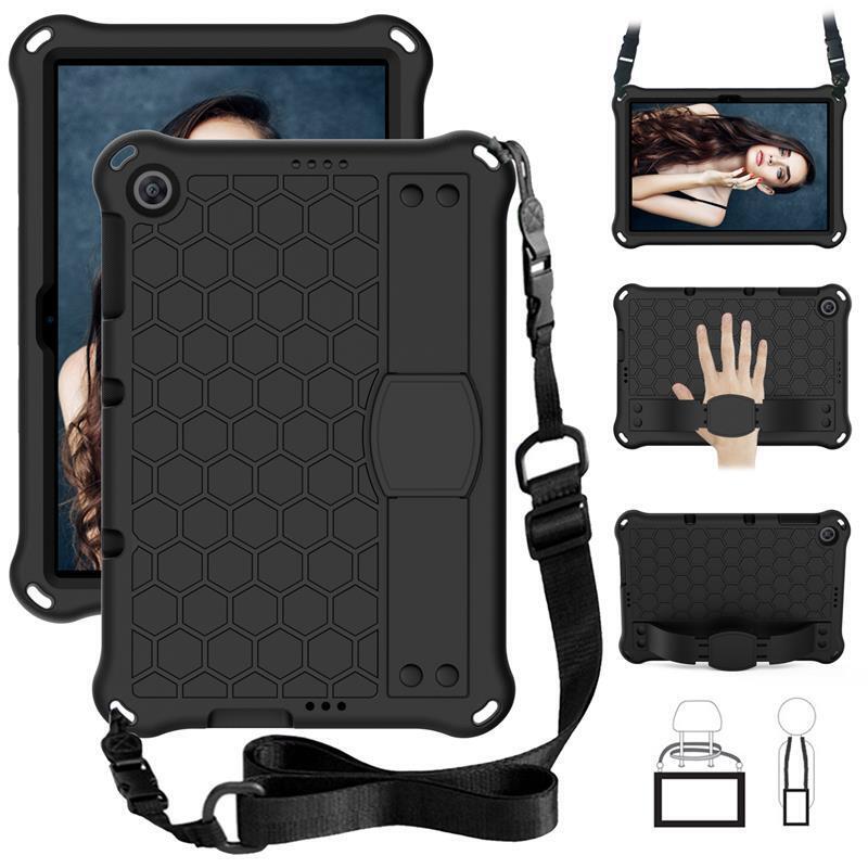 Kids Case Huawei Matepad T10 T10S T5 T3 T8 M5 M6 X8 EVA ShockProof Strap Cover - Picture 20 of 30