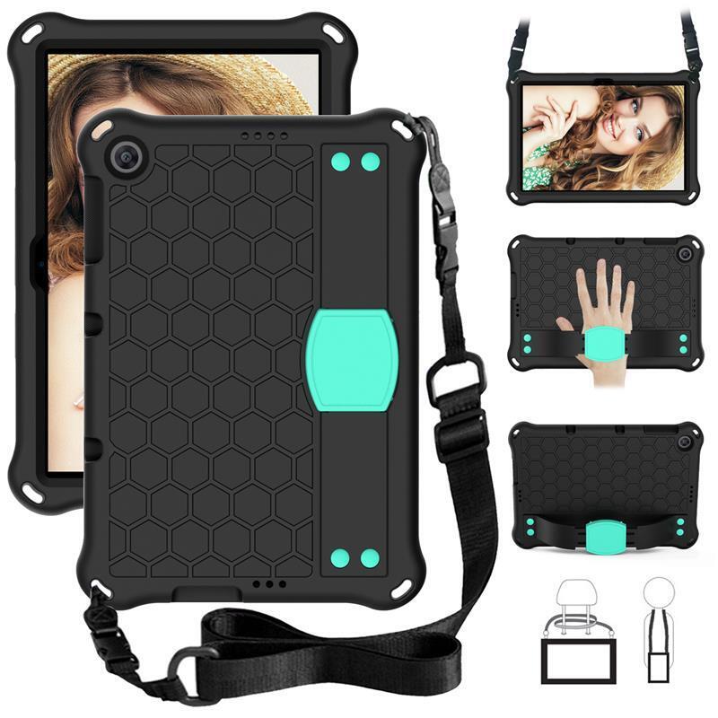 Kids Case Huawei Matepad T10 T10S T5 T3 T8 M5 M6 X8 EVA ShockProof Strap Cover - Picture 22 of 30