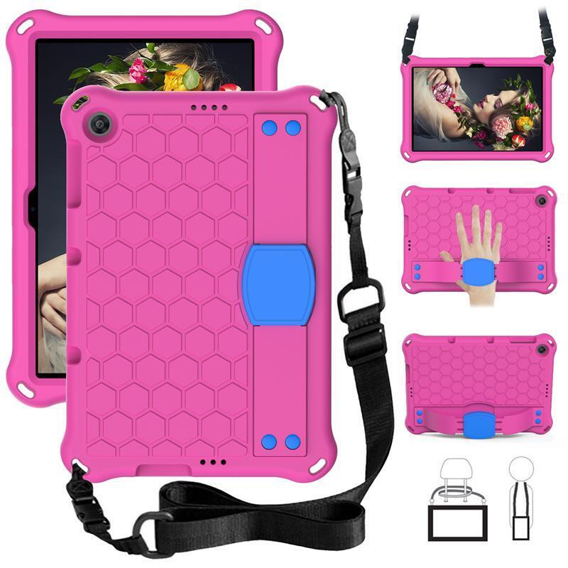 Kids Case Huawei Matepad T10 T10S T5 T3 T8 M5 M6 X8 EVA ShockProof Strap Cover - Picture 23 of 30