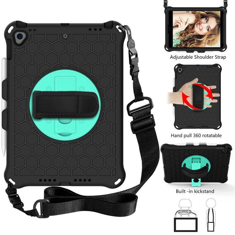 For iPad Air 3rd Pro 10.5 9th 8th 7th Mini 5 4 Case Kids Shockproof Stand Cover - Picture 22 of 28