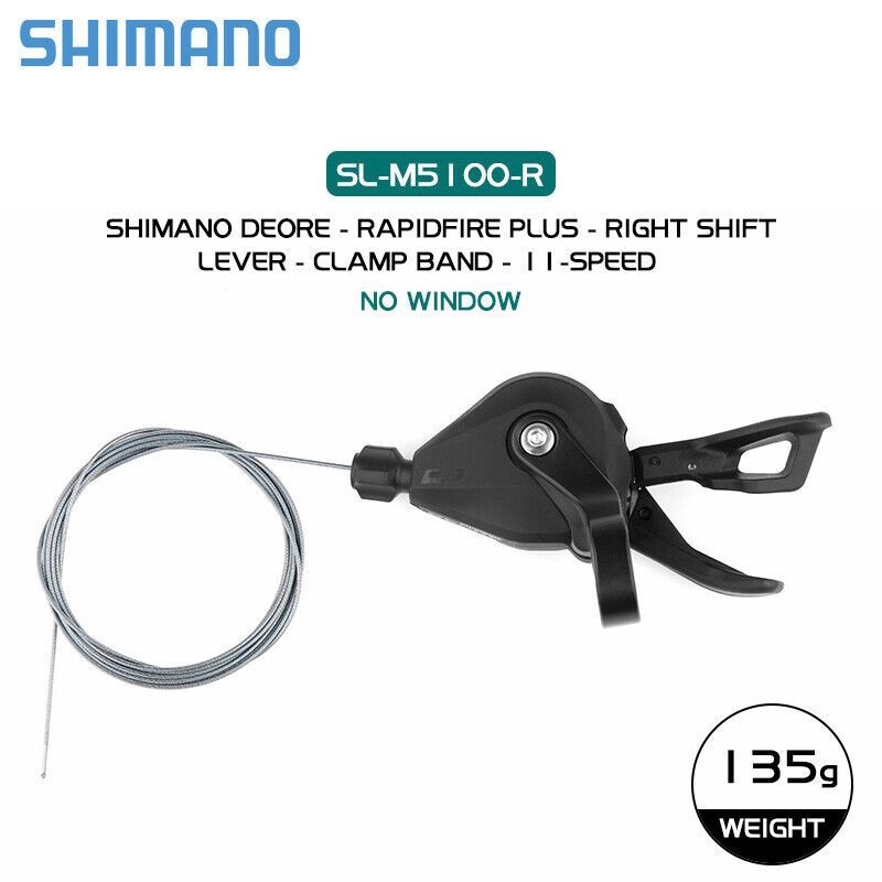 Shimano Deore Groupset MTB SL-M5100-R Shifter RD-M5100 Rear Derailleur 11Speed - Picture 17 of 19