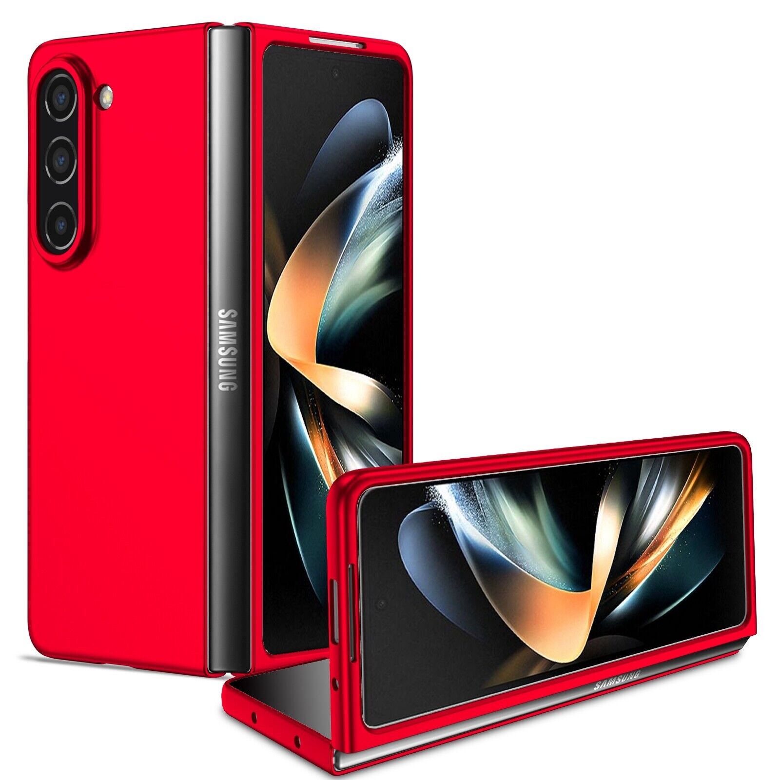 Luxury For Samsung Galaxy Z Fold 2/3/4/5/6 Hard Phone Cover Armor Bumper Case - Picture 9 of 15