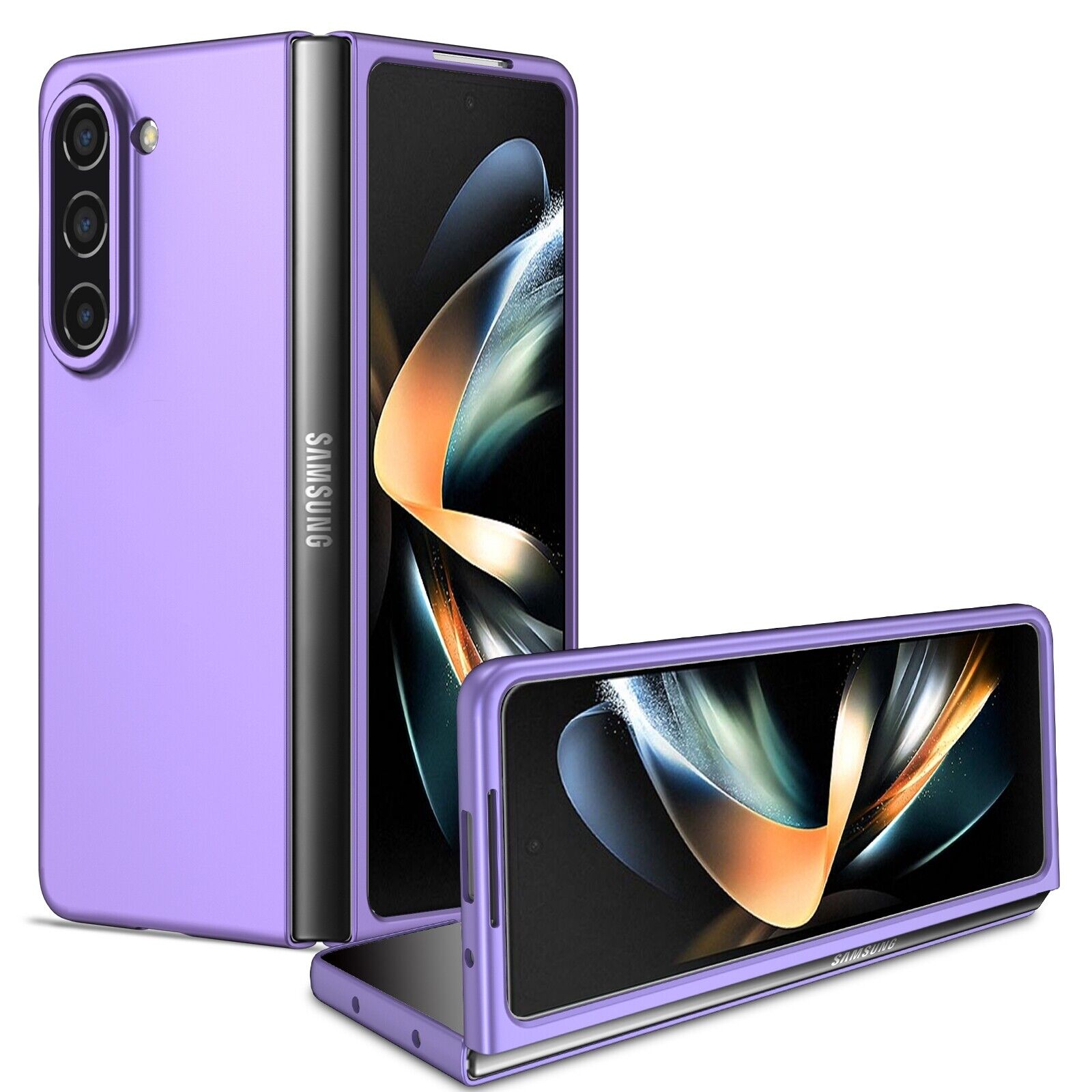 Luxury For Samsung Galaxy Z Fold 2/3/4/5/6 Hard Phone Cover Armor Bumper Case - Picture 10 of 15