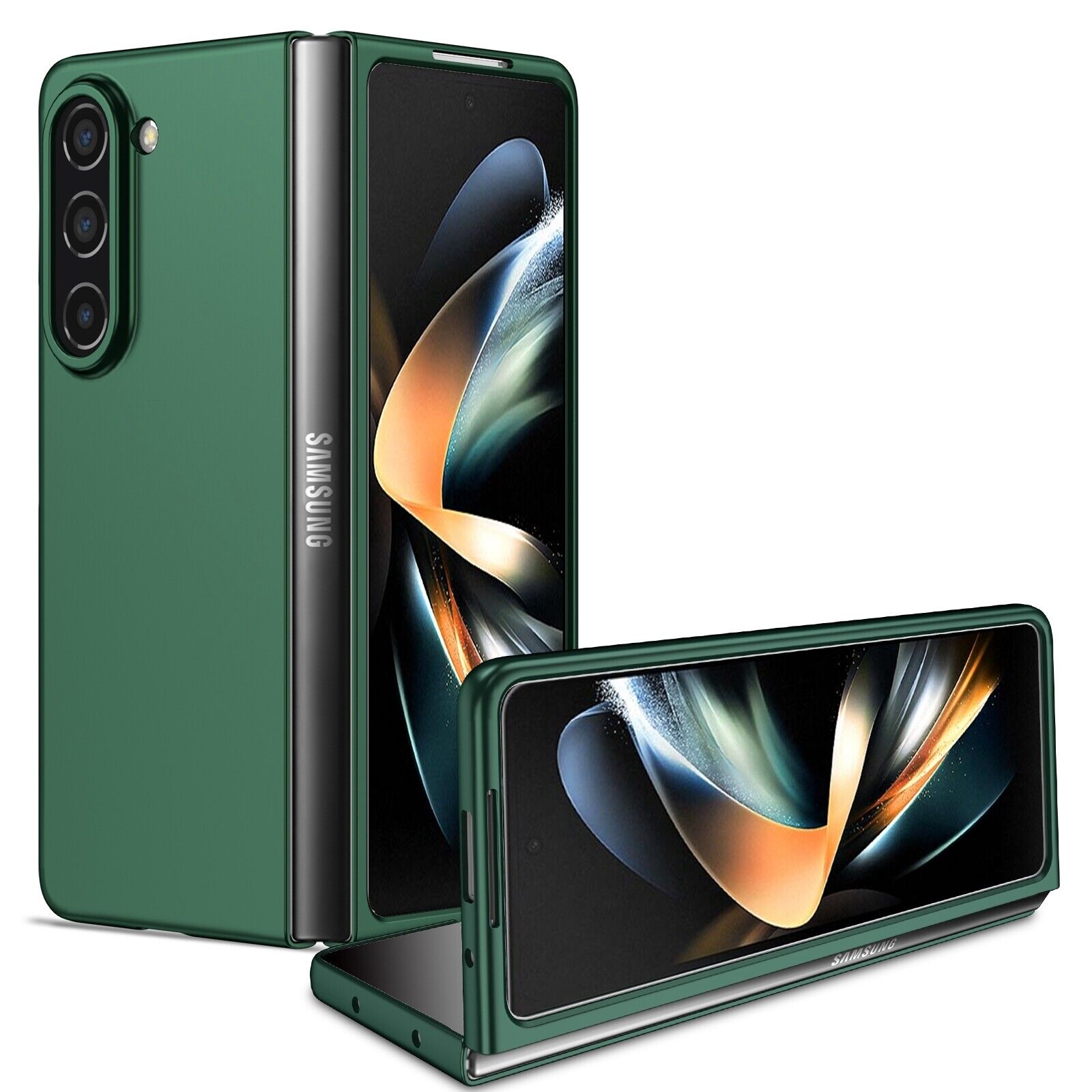 Luxury For Samsung Galaxy Z Fold 2/3/4/5/6 Hard Phone Cover Armor Bumper Case - Picture 12 of 15