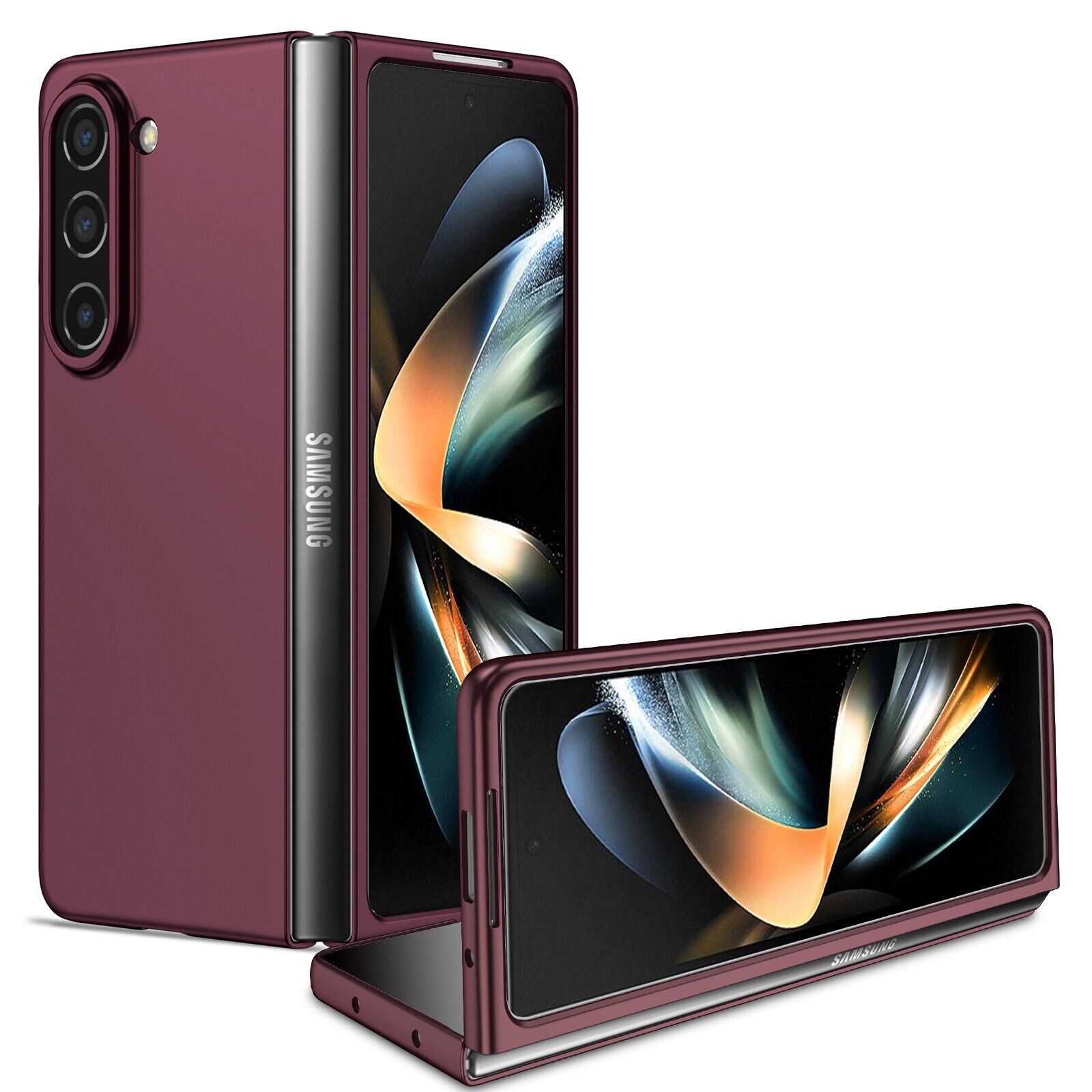 Luxury For Samsung Galaxy Z Fold 2/3/4/5/6 Hard Phone Cover Armor Bumper Case - Picture 15 of 15