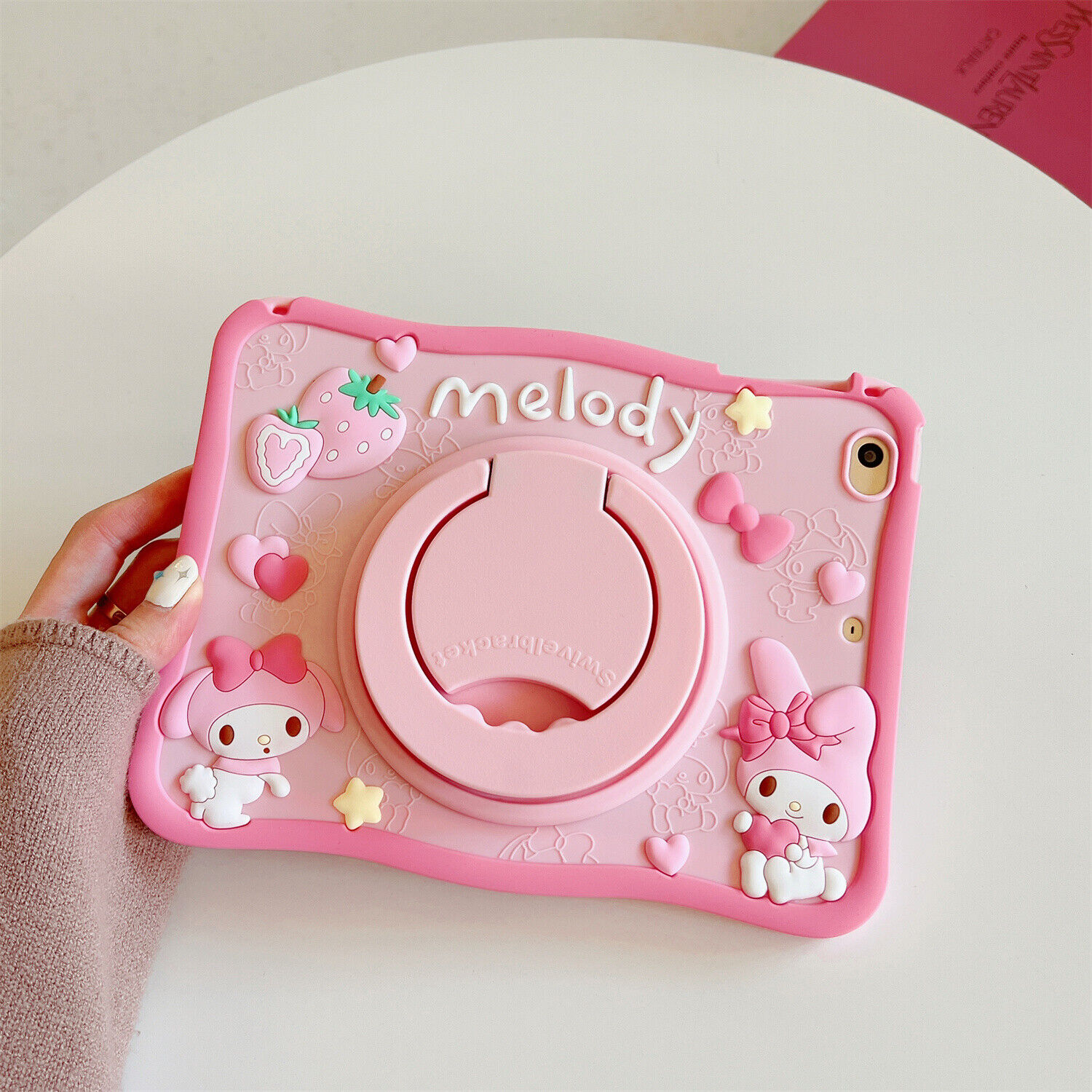 Cartoon Stitch Shockproof Case For iPad 9/8/7th 10.2 6th 5th 10th Gen with Strap - Picture 32 of 71