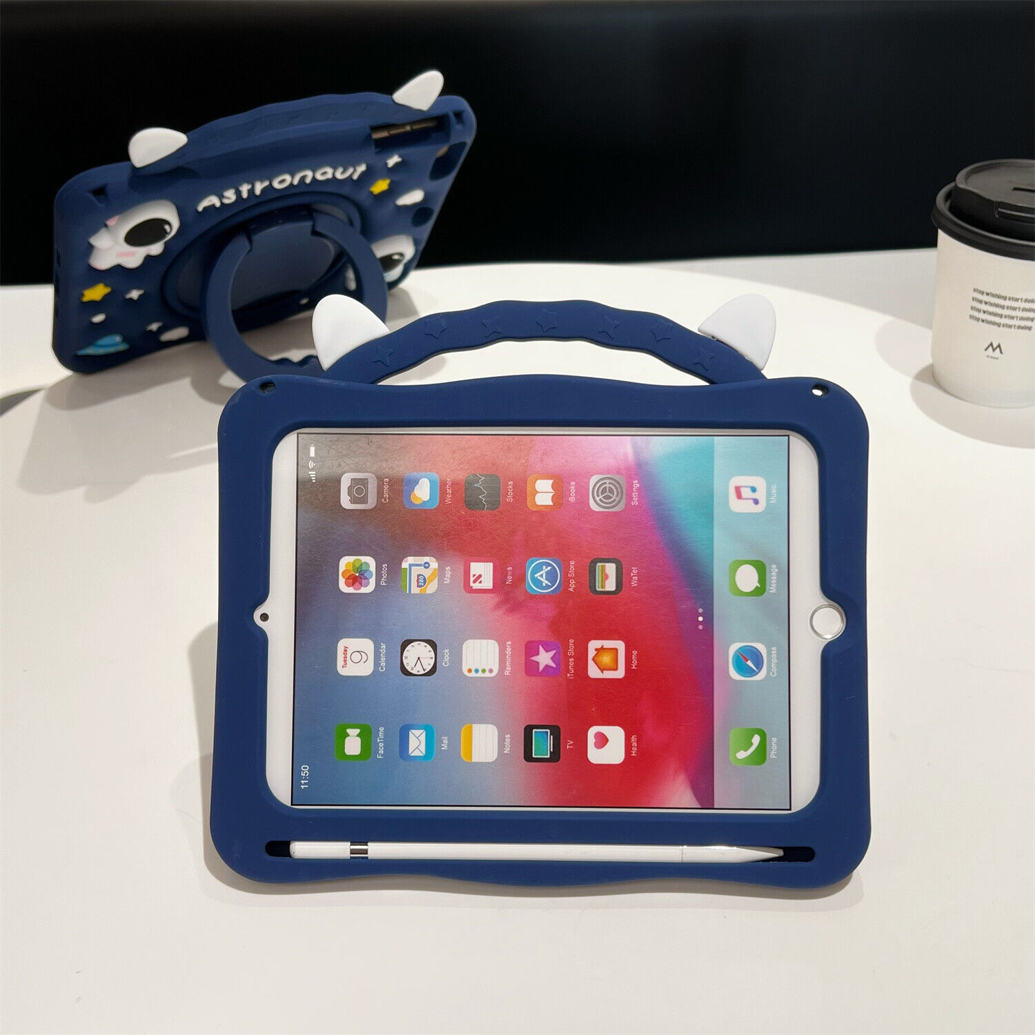 Cartoon Stitch Shockproof Case For iPad 9/8/7th 10.2 6th 5th 10th Gen with Strap - Picture 55 of 71