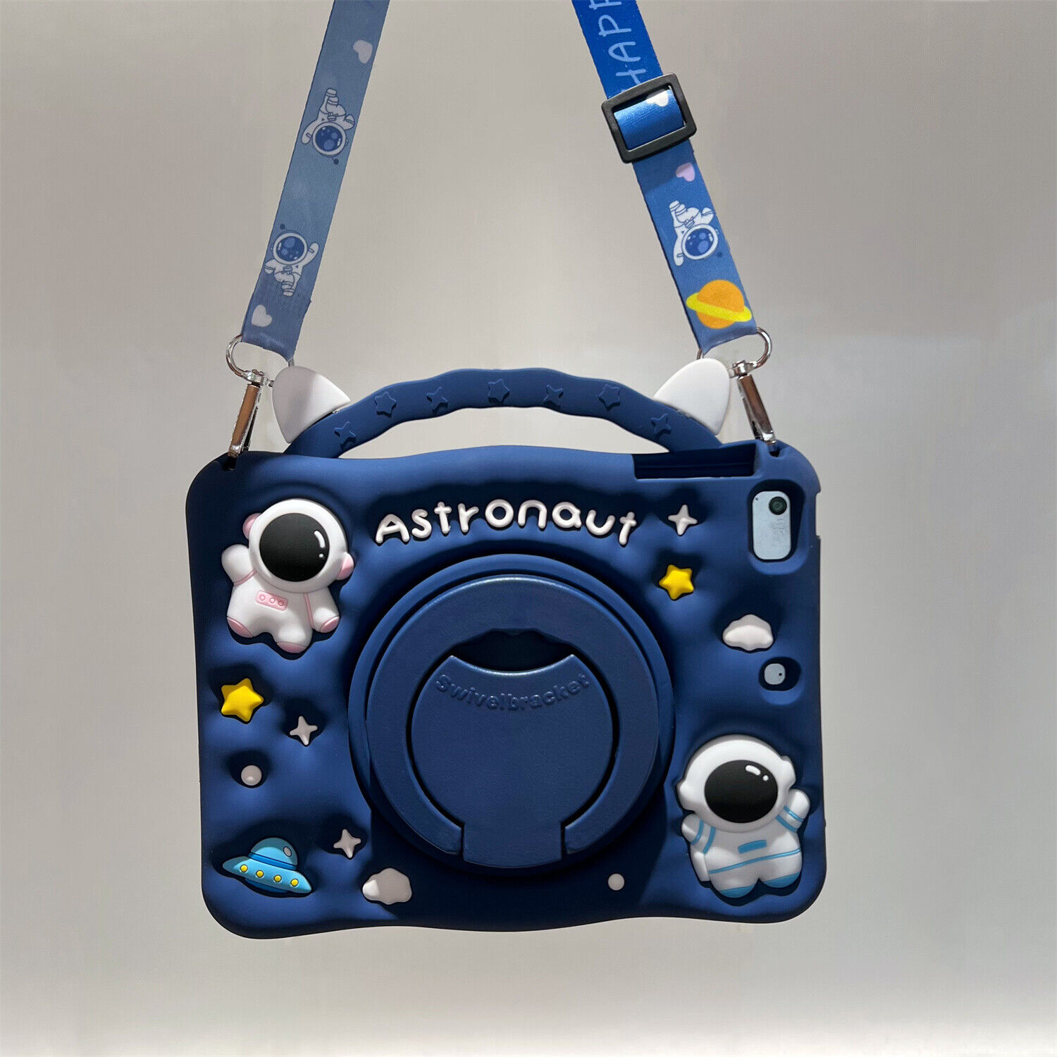 Cartoon Stitch Shockproof Case For iPad 9/8/7th 10.2 6th 5th 10th Gen with Strap - Picture 53 of 71