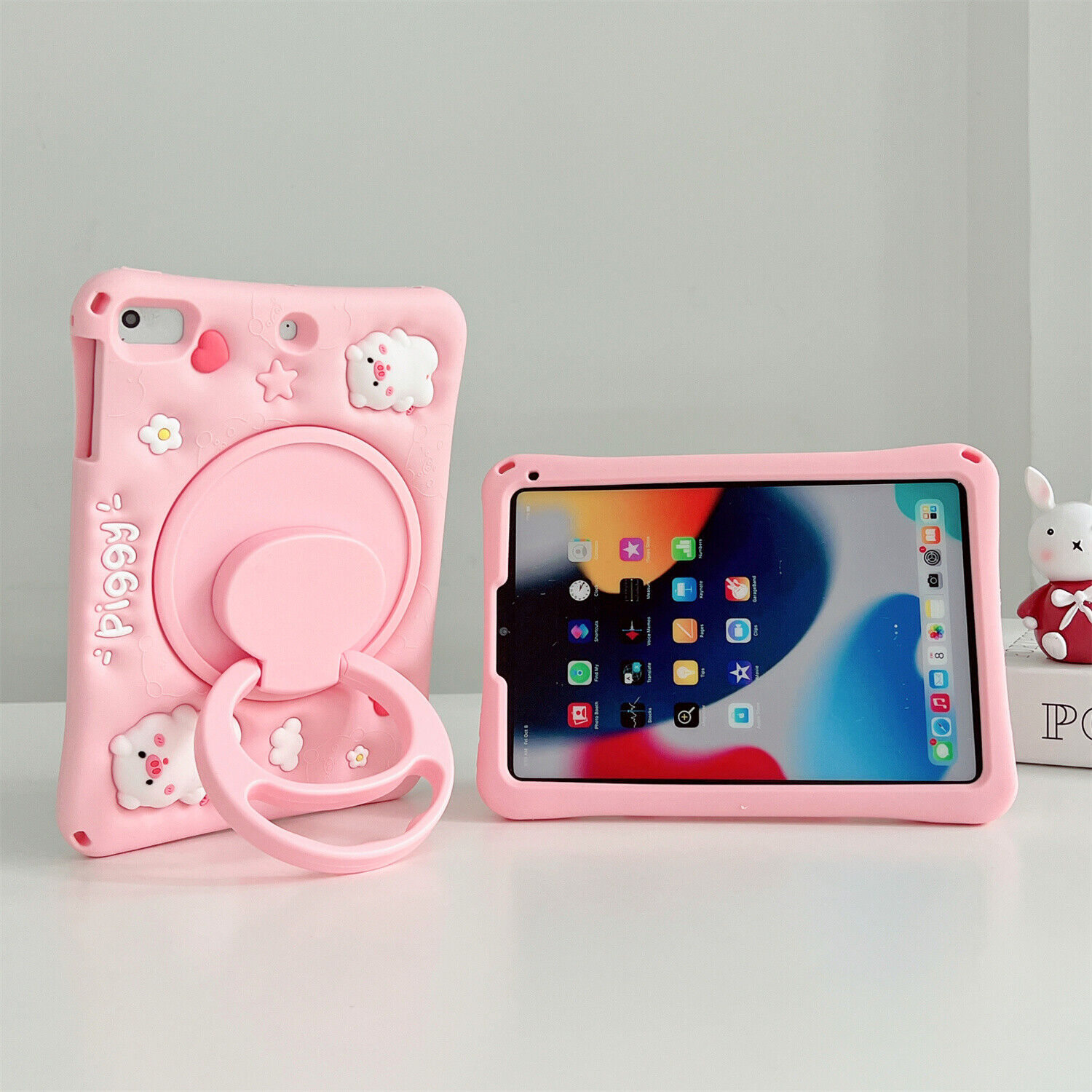 Cartoon Stitch Shockproof Case For iPad 9/8/7th 10.2 6th 5th 10th Gen with Strap - Picture 61 of 71