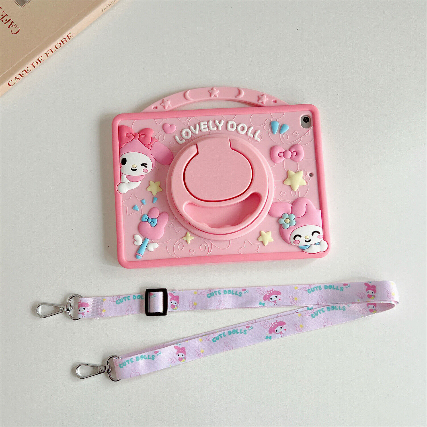 Cartoon Stitch Shockproof Case For iPad 9/8/7th 10.2 6th 5th 10th Gen with Strap - Picture 35 of 71