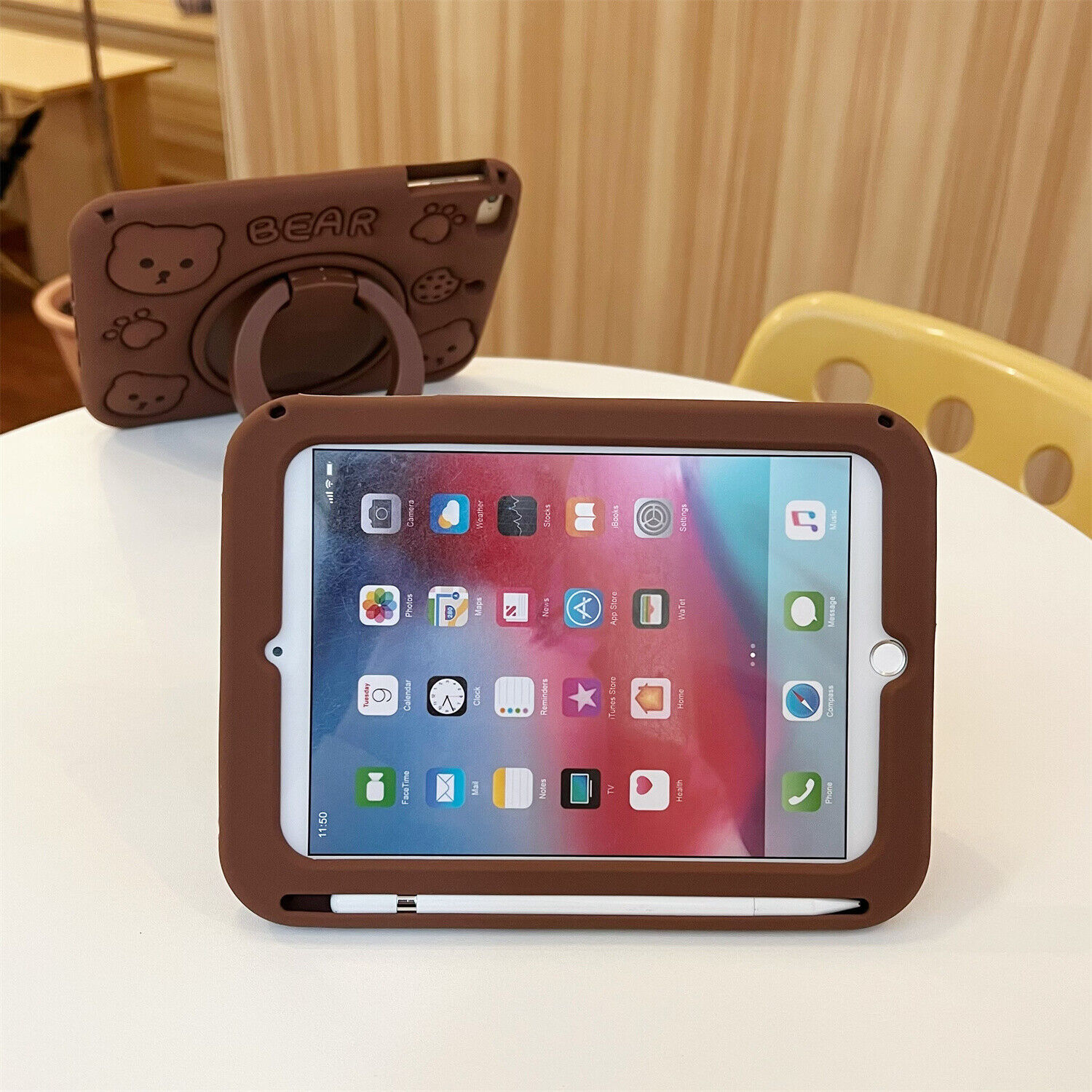 Cartoon Stitch Shockproof Case For iPad 9/8/7th 10.2 6th 5th 10th Gen with Strap - Picture 42 of 71