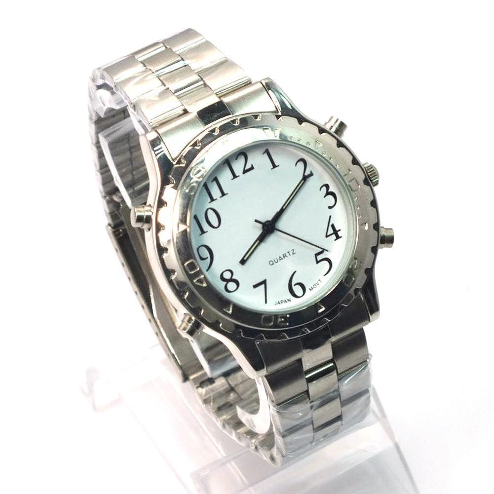 Speaking Watch English Speaking Quartz Wrist Watch for Blind Visually Impaired - Picture 16 of 16