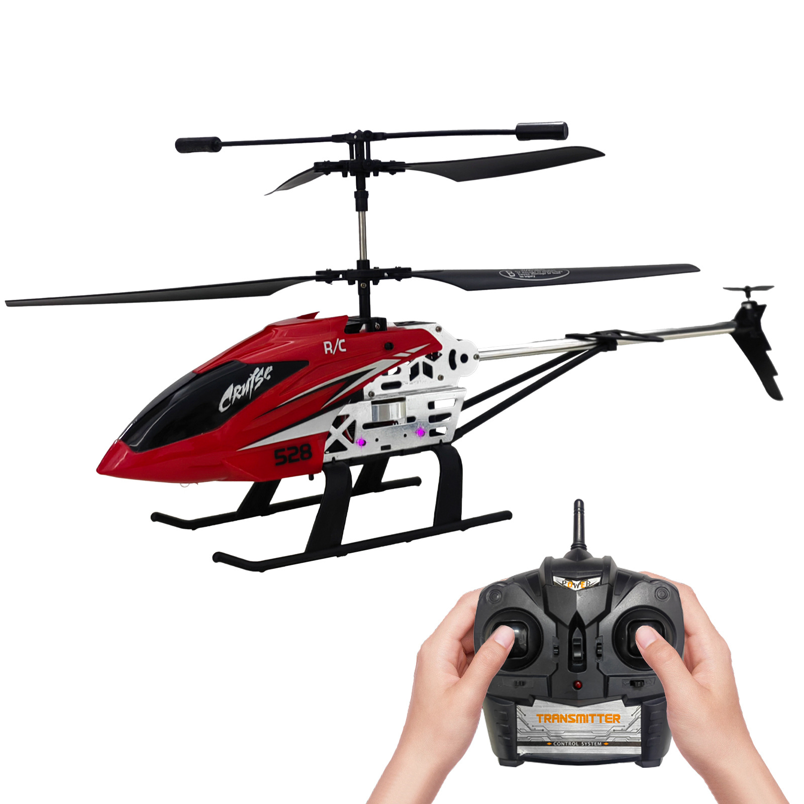 Remote controlled drop resistant helicopter charging toy model drone aircraft - Picture 26 of 26