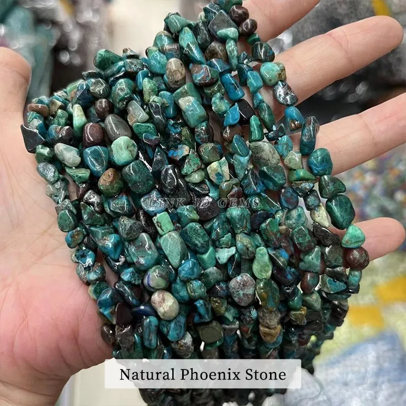 Natural Aventurine Tiger Eye Irregular Bead Loose Spacer For Jewelry Making - Imagen 21 de 44