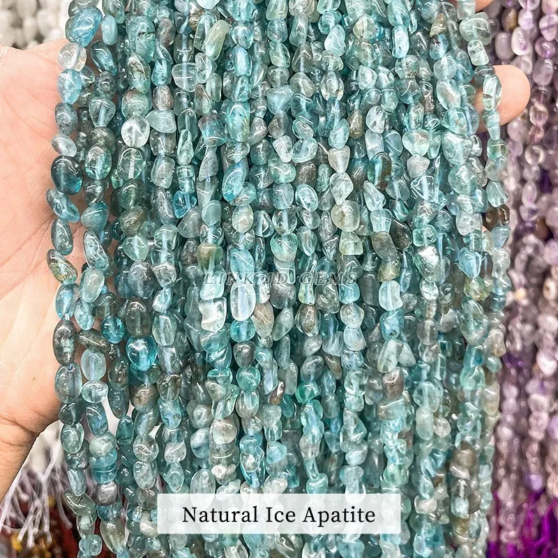 Natural Aventurine Tiger Eye Irregular Bead Loose Spacer For Jewelry Making - Imagen 23 de 44