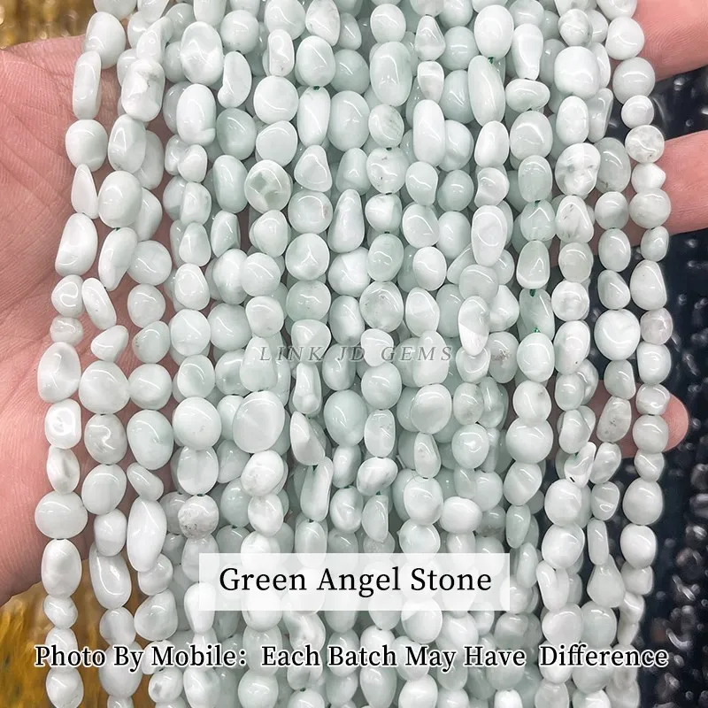 Natural Aventurine Tiger Eye Irregular Bead Loose Spacer For Jewelry Making - Imagen 27 de 44