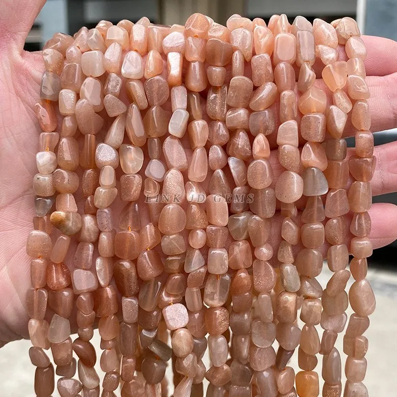 Natural Aventurine Tiger Eye Irregular Bead Loose Spacer For Jewelry Making - Imagen 34 de 44