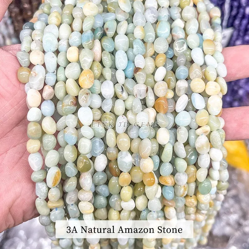 Natural Aventurine Tiger Eye Irregular Bead Loose Spacer For Jewelry Making - Imagen 39 de 44