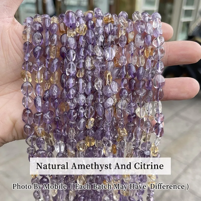 Natural Aventurine Tiger Eye Irregular Bead Loose Spacer For Jewelry Making - Imagen 40 de 44