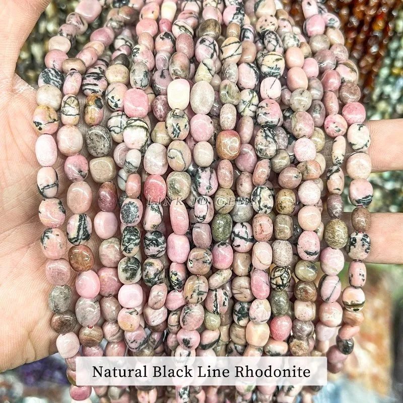 Natural Aventurine Tiger Eye Irregular Bead Loose Spacer For Jewelry Making - Imagen 41 de 44