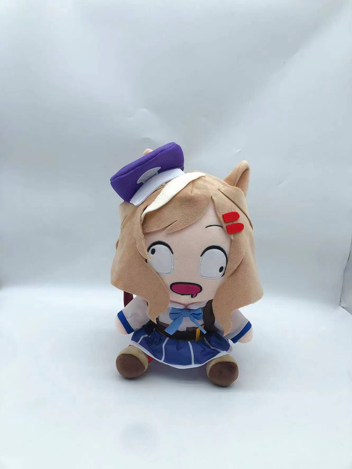 Anime Umamusume Matikanetannhauser Plüschtier 30 cm Stofftier weiches Puppenkissen - Bild 8 von 8