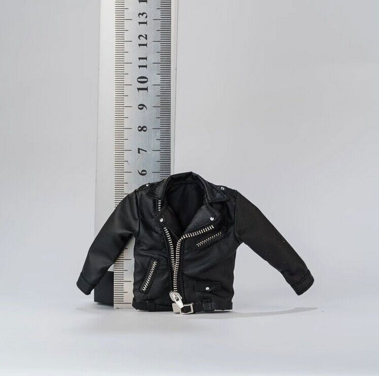 1/12 Scale Male Biker Punk Jacket Leather Suit for 6